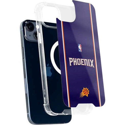 NBA Phoenix Suns Jersey iPhone 15 MagSafe Case