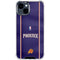 NBA Phoenix Suns Jersey iPhone 15 Plus Clear Case