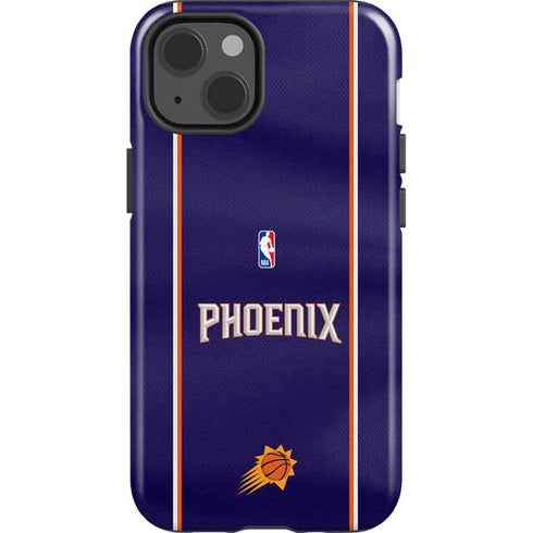 NBA Phoenix Suns Jersey iPhone 15 Plus Impact Case