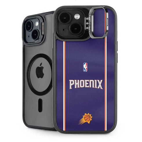 NBA Phoenix Suns Jersey iPhone 15 Plus Kickstand Case