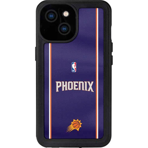 NBA Phoenix Suns Jersey iPhone 15 Waterproof Case