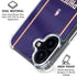 NBA Phoenix Suns Jersey iPhone 16 Clear Case