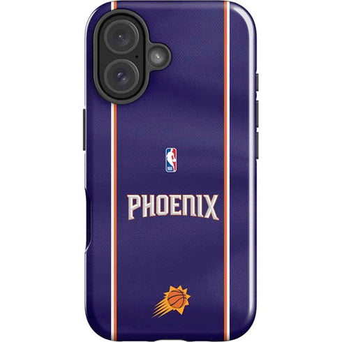 NBA Phoenix Suns Jersey iPhone 16 Impact Case