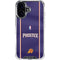NBA Phoenix Suns Jersey iPhone 16 Plus Clear Case