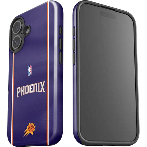 NBA Phoenix Suns Jersey iPhone 16 Plus Impact Case