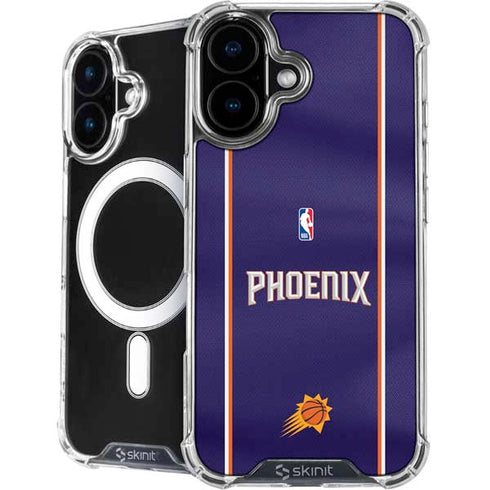 NBA Phoenix Suns Jersey iPhone 16 Plus MagSafe Case