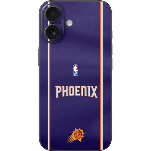 NBA Phoenix Suns Jersey iPhone 16 Skin