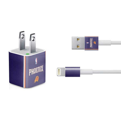 NBA Phoenix Suns Jersey iPhone Charger (5W USB) Skin
