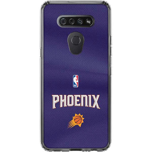 NBA Phoenix Suns Jersey LG K51/Q51 Clear Case
