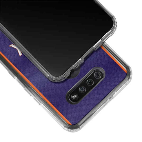 NBA Phoenix Suns Jersey LG K51/Q51 Clear Case