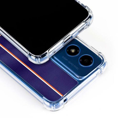 NBA Phoenix Suns Jersey Moto G Play 4G (2024) Clear Case