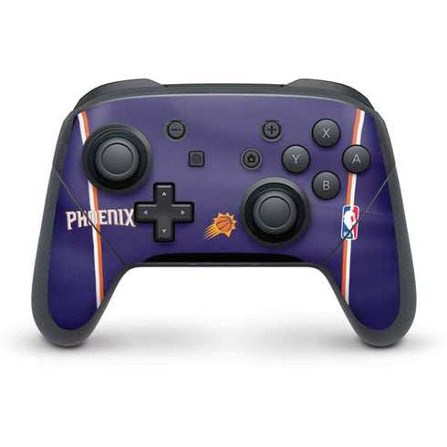 NBA Phoenix Suns Jersey Nintendo Switch Pro Controller Skin