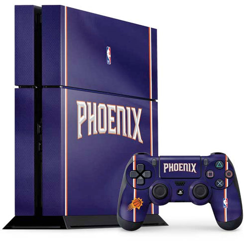 NBA Phoenix Suns Jersey PS4 Console and Controller Bundle Skin