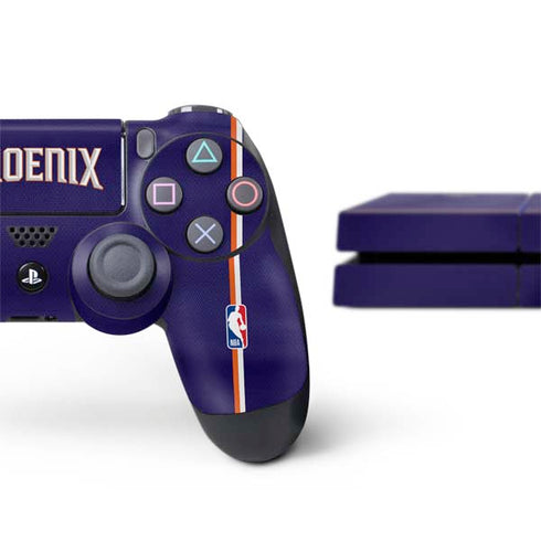 NBA Phoenix Suns Jersey PS4 Console and Controller Bundle Skin