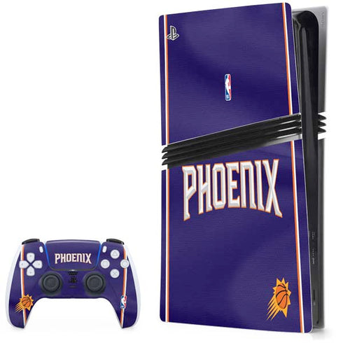 NBA Phoenix Suns Jersey PS5 Pro Bundle Skin