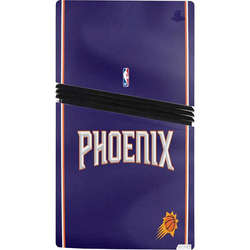 NBA Phoenix Suns Jersey PS5 Pro Console Skin