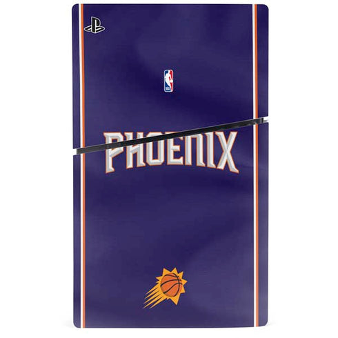 NBA Phoenix Suns Jersey PS5 Slim Digital Edition Console Skin