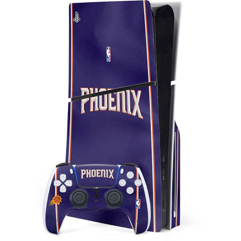 NBA Phoenix Suns Jersey PS5 Slim Disk Bundle Skin
