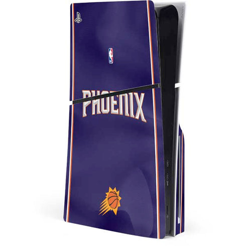 NBA Phoenix Suns Jersey PS5 Slim Disk Console Skin