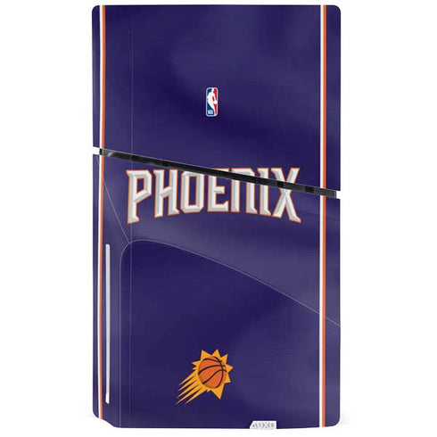 NBA Phoenix Suns Jersey PS5 Slim Disk Console Skin