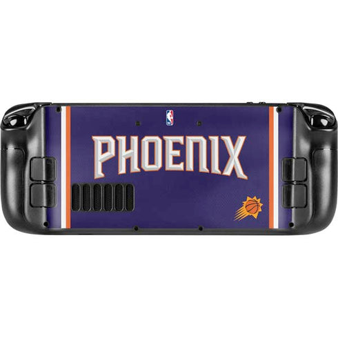 NBA Phoenix Suns Jersey Steam Deck Handheld Gaming Computer OLED Skin
