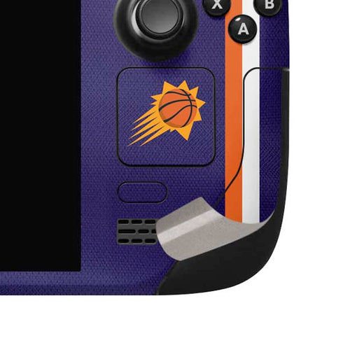 NBA Phoenix Suns Jersey Steam Deck Handheld Gaming Computer OLED Skin