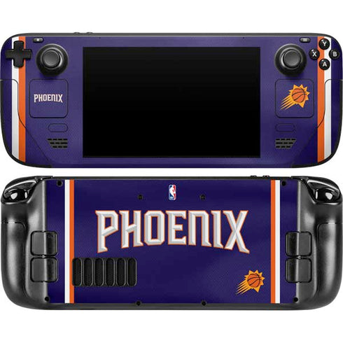 NBA Phoenix Suns Jersey Steam Deck Handheld Gaming Computer Skin