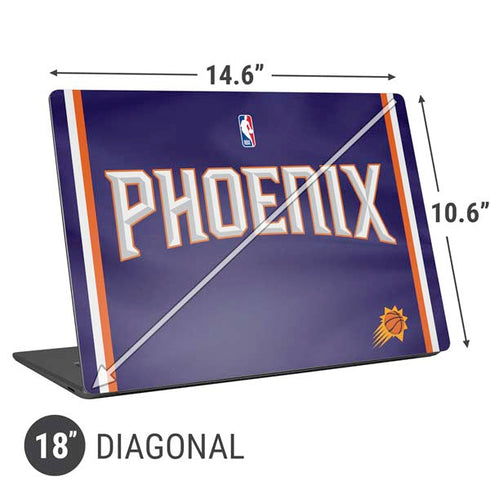 NBA Phoenix Suns Jersey Universal Laptop 18in (14.6 x 10.6in) Skin