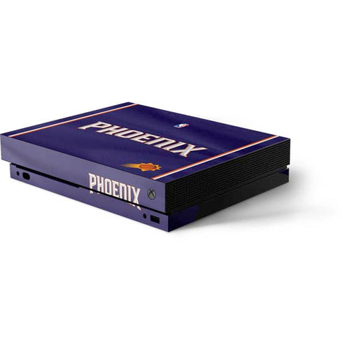 NBA Phoenix Suns Jersey Xbox One X Console Skin