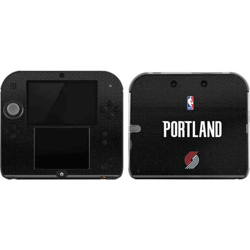 NBA Portland Trail Blazers Jersey Nintendo 2DS Skin