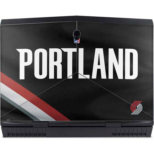 NBA Portland Trail Blazers Jersey Dell Alienware Skin