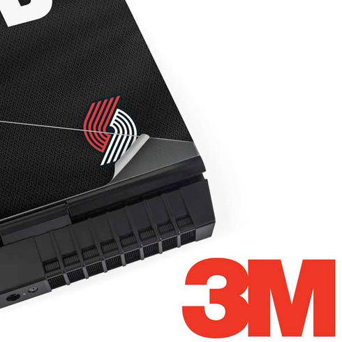 NBA Portland Trail Blazers Jersey Dell Alienware Skin