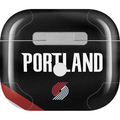 NBA Portland Trail Blazers Jersey Apple AirPods (3rd Gen 2021) Skin