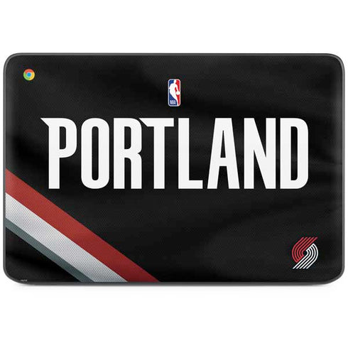 NBA Portland Trail Blazers Jersey HP Chromebook Skin