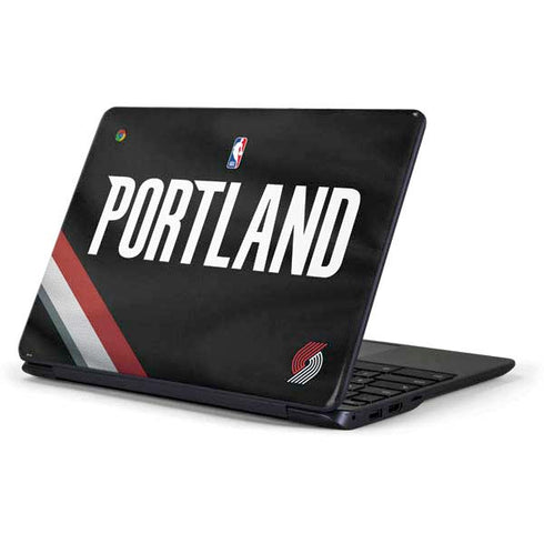 NBA Portland Trail Blazers Jersey Samsung Chromebook Skin