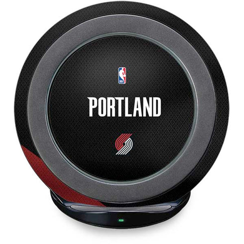 NBA Portland Trail Blazers Jersey Fast Charge Wireless Charging Stand Skin