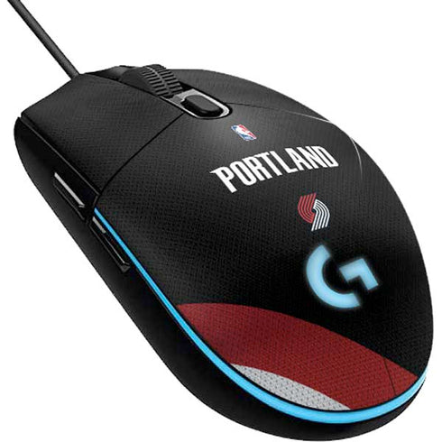 NBA Portland Trail Blazers Jersey G203 Prodigy RGB Wired Gaming Mouse Skin