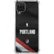 NBA Portland Trail Blazers Jersey Galaxy A12 Clear Case