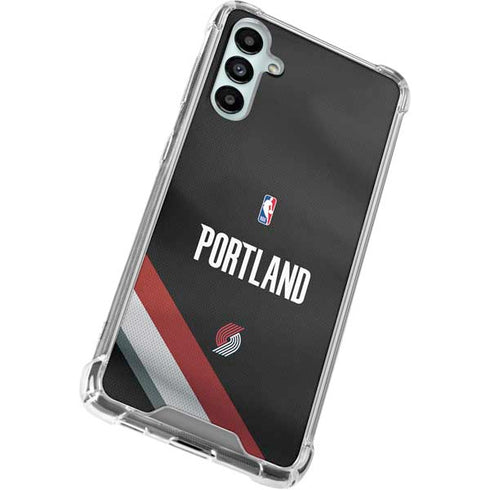 NBA Portland Trail Blazers Jersey Galaxy A14 5G Clear Case