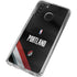 NBA Portland Trail Blazers Jersey Galaxy A21 Clear Case