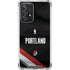NBA Portland Trail Blazers Jersey Galaxy A52 5G Clear Case