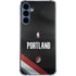 NBA Portland Trail Blazers Jersey Galaxy A55 5G Clear Case