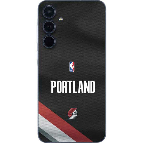 NBA Portland Trail Blazers Jersey Galaxy A55 5G Skin