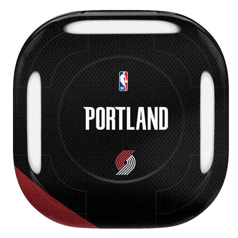 NBA Portland Trail Blazers Jersey Galaxy Buds Live Skin