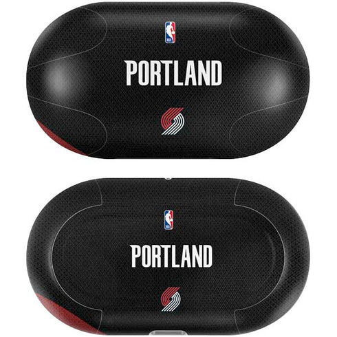 NBA Portland Trail Blazers Jersey Galaxy Buds Plus Skin