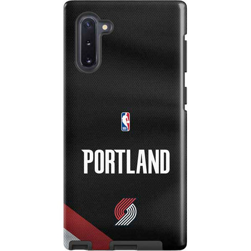 NBA Portland Trail Blazers Jersey Galaxy Cases