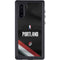 NBA Portland Trail Blazers Jersey Galaxy Note 10 Waterproof Case