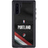 NBA Portland Trail Blazers Jersey Galaxy Note 10 Waterproof Case