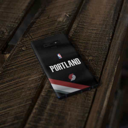 NBA Portland Trail Blazers Jersey Galaxy Note 9 Skin