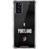 NBA Portland Trail Blazers Jersey Galaxy Note20 5G Clear Case